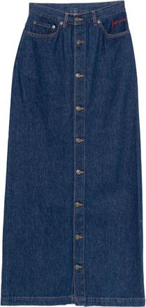 Fiorucci Button-front Denim Skirt