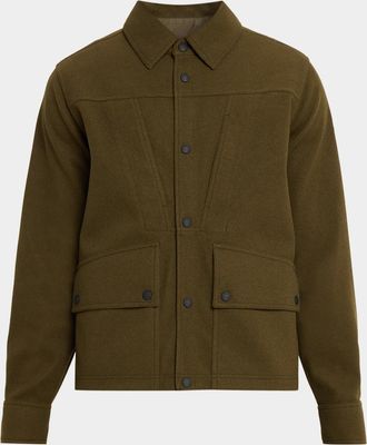 Moncler Men & apos;s Snap-Front Field Jacket