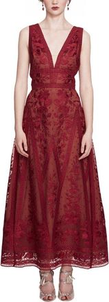 Marchesa Midi Dress