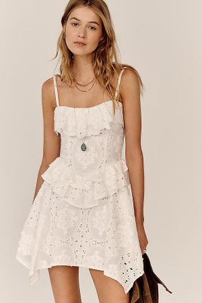 Avec Les Filles Eyelet Dress