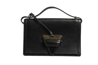 Loewe Barcelona Medium Leather Shoulder Womens Bag (Pre-Owned)