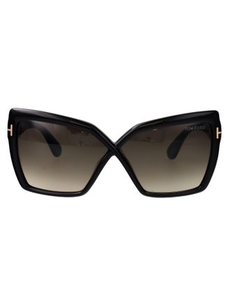 Tom Ford Cat Eye Sunglasses Ft1195/S 01 B