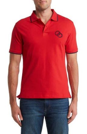 Roberto Cavalli Logo Embroidered Cotton Polo at Nordstrom Rack, Size X-Large