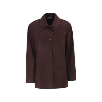 Max Mara Panelled Suede Jacket