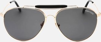 Tom Ford Mens Tom Ford Raphael-02 Shiny Rose Gold Sunglasses - Size: ONE size
