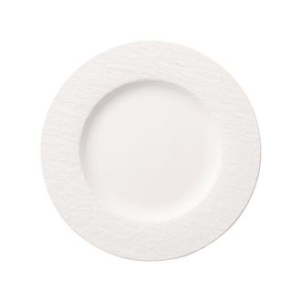 Villeroy & Boch Manufacture Rock blanc Dinner Plate in White at Nordstrom