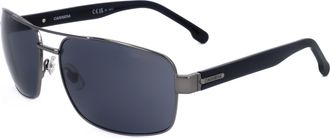 Carrera Mens 61 mm Grey Sunglasses