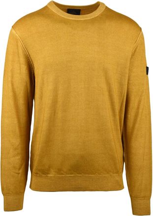 Peuterey Yellow Crewneck Wool Sweater