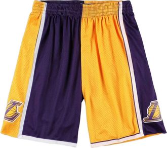 Mitchell & Ness Shorts Split Swingman NBA LA Lakers 2009 - Giallo