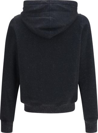 Rick Owens Mens Jason Hooded Sweatshirt Black Sweatshirts Sweater