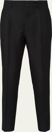 Prada Mens Solid Twill Pants