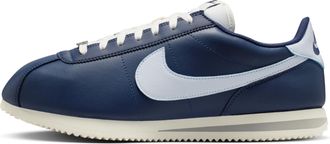 Nike Mens Cortez Leather Shoes in Blue | DM4044-401