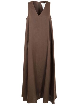 Max Mara Simeone Linen Sleeveless Dress