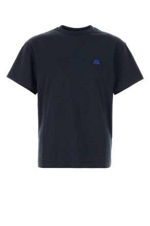 Jil Sander Dark Blue Logo T-Shirts