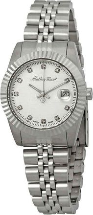 Mathey-Tissot Mathey III Quartz Crystal Silver Dial Ladies Watch D810AI