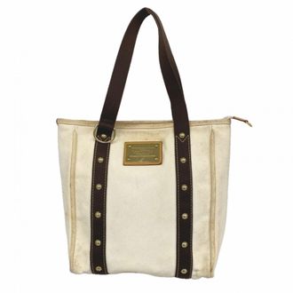 Louis Vuitton Ecru Tote Bag (Pre-Owned)
