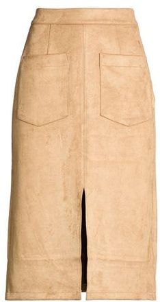Vila BOTTOMWEAR - Midi skirts on YOOX.COM
