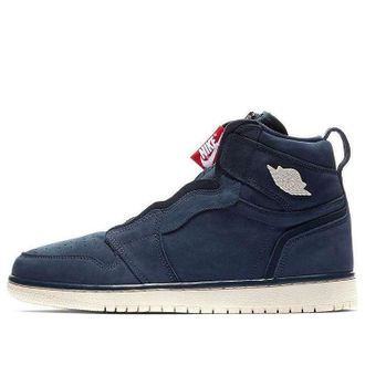 Air Jordan (WMNS) Air Jordan 1 High Zip Navy AQ3742-404