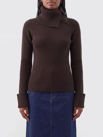 Sportmax Sweater Woman color Coffee