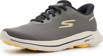 Skechers Go Walk 8 Pelayo Hands Free Slip-in Mens Walking Shoes Taupe : 10.5 D - Medium, Synthetic