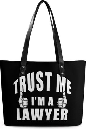 Generic Trust Me Im A Lawyer Tote Bags for Women Cute Shoulder Purses Handbags