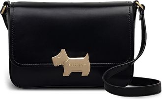 Radley London Percy Grove Medium Flapover Crossbody Bag in Black at Nordstrom Rack