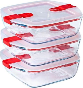 Pyrex Recipiente Conservador De Alimentos Pyrex Cook & Heat 1 L Transparente