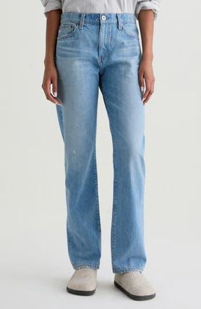AG - Adriano Goldschmied The Boyfriend Mid Rise Straight Leg Jeans in 20 Years Rococo at Nordstrom Rack, Size 32