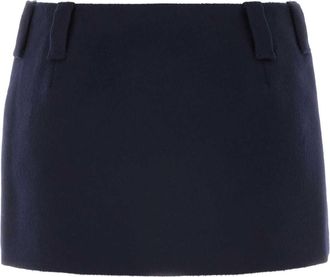 Miu Miu Bleu Gonne Skirt