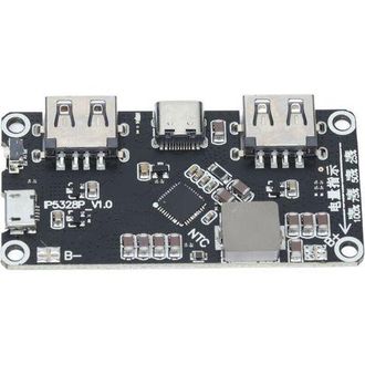 OEM M&oacute;dulo De Carga R&aacute;pida Ip5328p, Placa De Cargador Elevador De 3,7 V A 5 V/9 V/12 V Para Bater&iacute;as