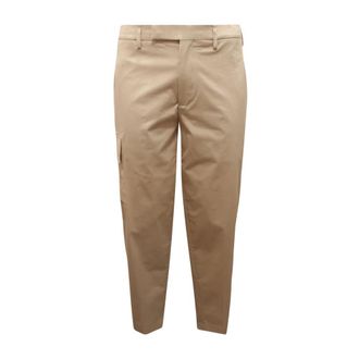 Neil Barrett Heren, Broeken, Beige, Maat: XL Katoen