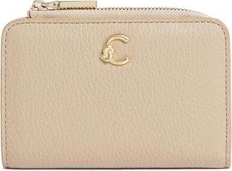 Coccinelle Portafoglio con placca logo - Toni neutri