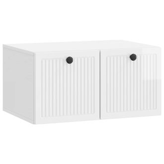 vidaXL Mueble Para Tv De Pared Brillante 59,5 X 41 X 30 Cm Vidaxl