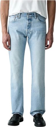 Levi's 501 Relaxed Jeans - Heren - Regular Fit Jeans - Blauw - W32 L32 - Katoen - Jeans