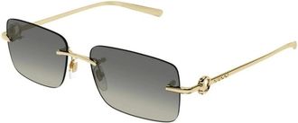 Gucci Sunglasses, male, Yellow, 55 MM, Sign Sunglasses