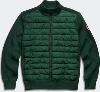 Canada Goose Manteau en tricot HyBridgeMD (Hommes, Glade Green, TTG)