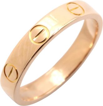 Cartier Pink Gold Pink Gold (18K) Band Ring (Pre-Owned)