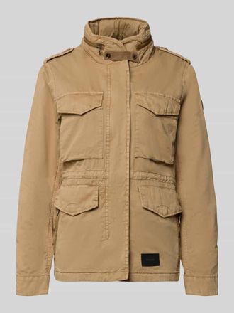 Khujo Jacke mit Pattentaschen Modell NORI in Beige, Gr&ouml;&szlig;e XXL
