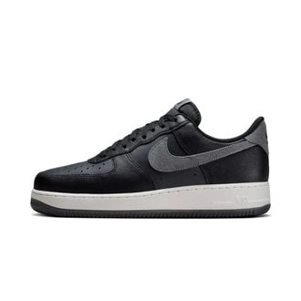 Nike Fitness, Heren, Grijs, 45 EU, Leer, Air Force 1 07 LV8