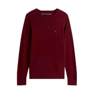Tommy Hilfiger Heren, Truien, Rood, Maat: 2XL Katoen