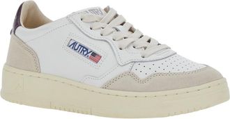 Autry Womens Low Top Sneakers Medalist White Leather Trainers