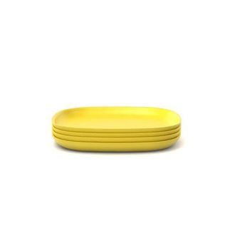 Ekobo Square Medium Plate in Lemon at Nordstrom