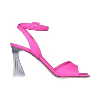 Giuseppe Zanotti Giuseppe Zanotti, High Heel Sandals, female, Pink, Size: 10 US Plexi Heel Sandal