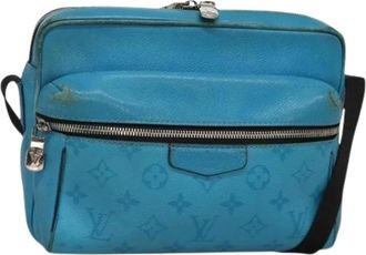 Louis Vuitton Pre-owned Cross Body Bags, female, Blue, Size: ONE SIZE Pre-owned Leather louis-vuitton-bags