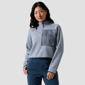 Backcountry Wander Sweater Fleece 1/2-Zip - Womens in Tradewinds at Nordstrom, Size X-Large