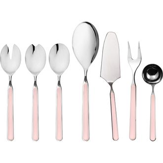 Mepra Fantasia Serving Set - 7 Pieces in Pale Rose at Nordstrom