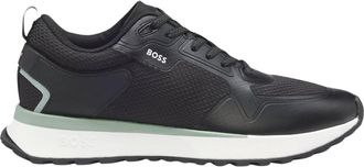 HUGO BOSS Schoenen, Heren, Zwart, 45 EU, Jonah Runn