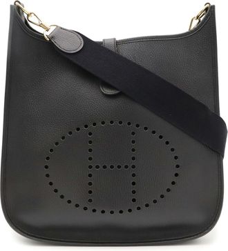 Herm&egrave;s Black Ardennes Leather Shoulder Bag (Pre-Owned)
