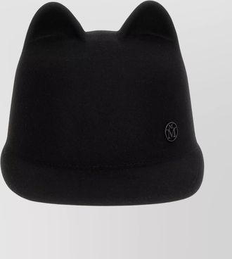 Maison Michel jamie cat ear curved brim hat
