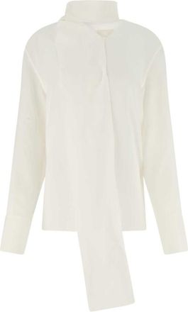 Givenchy White Crepe Blouse